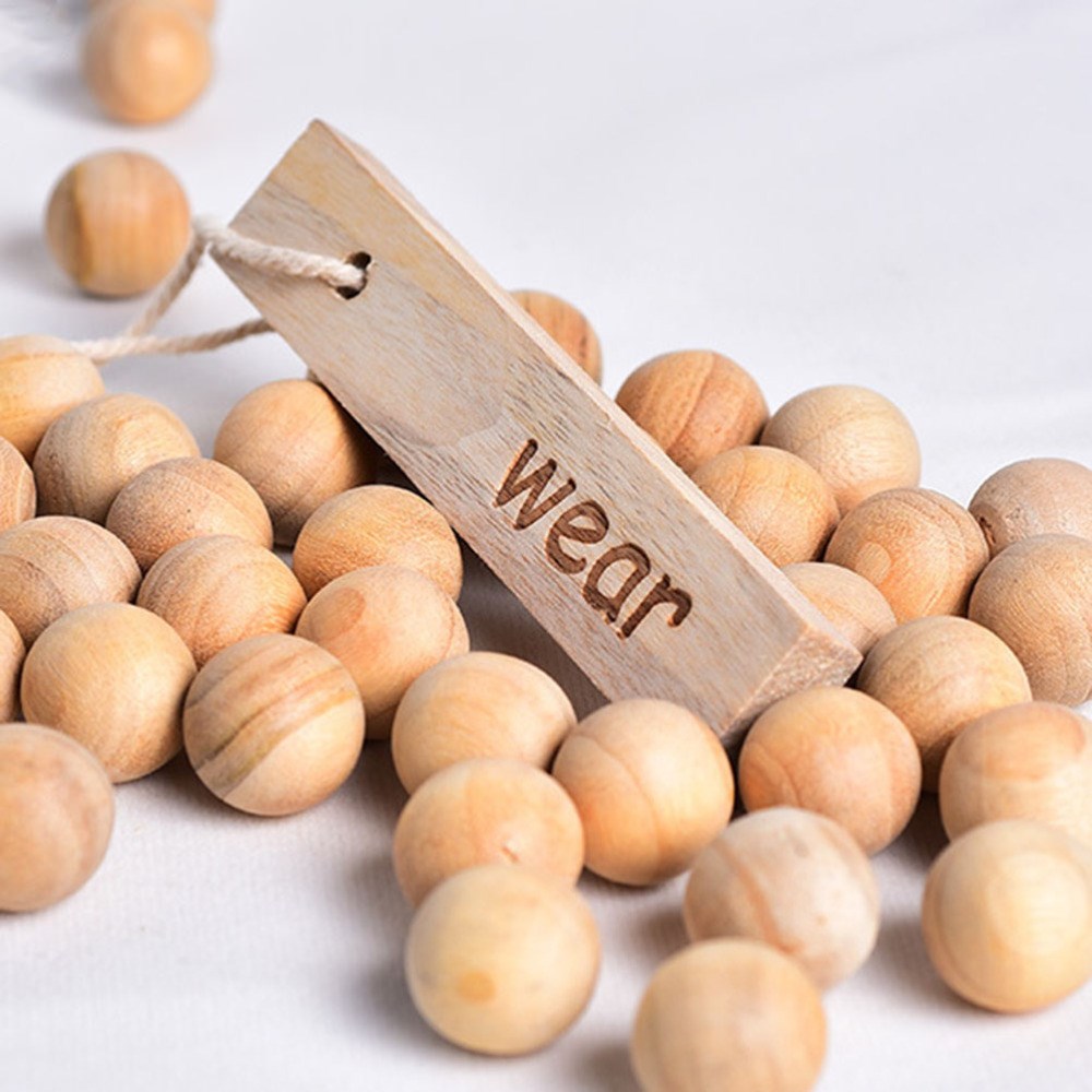 Shoe Tree Cedar - New Natural Cedar Wood Balls 10/50/100pcs