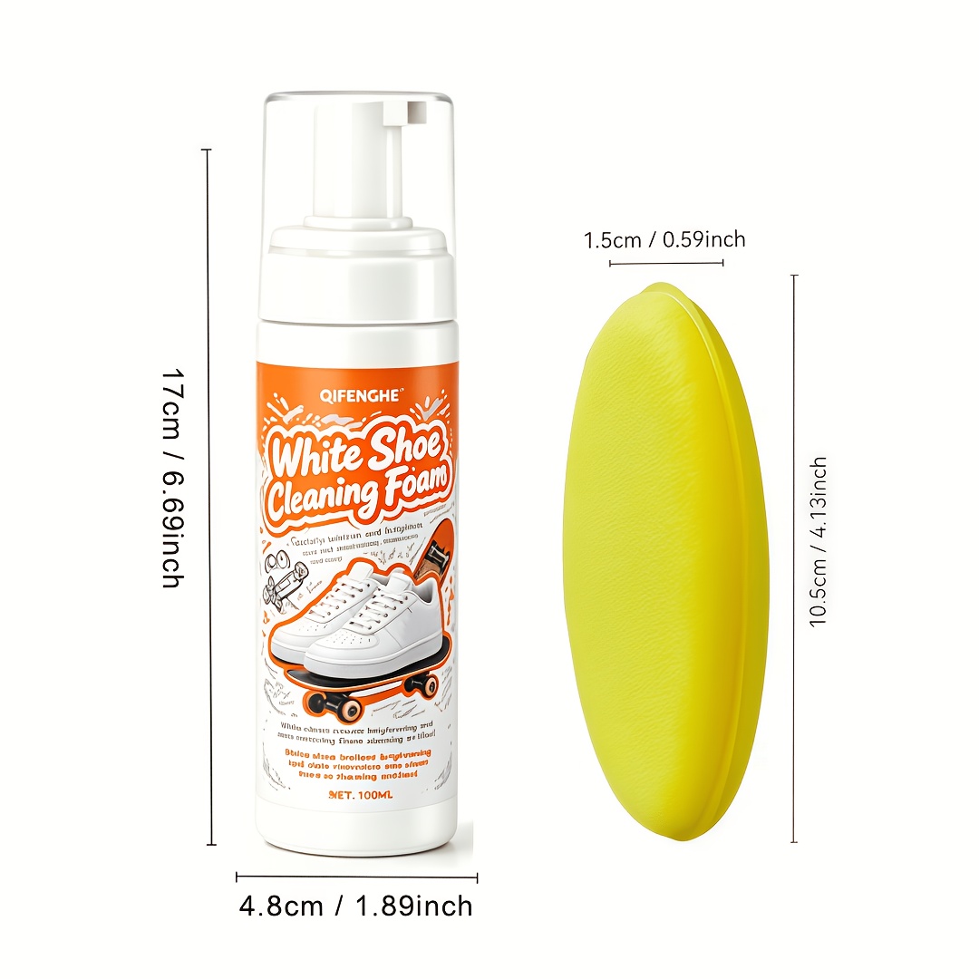 Portable No Rinse White Shoe C - Sneaker Leather Care incelemesi ve fiyatı