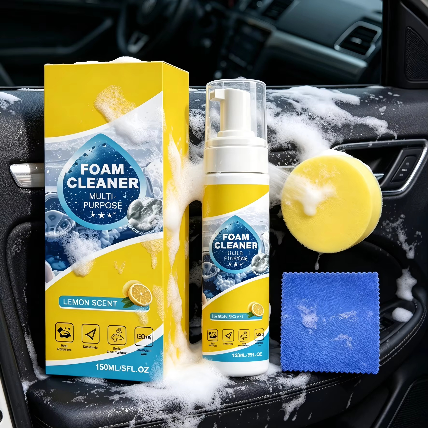 Multi-Purpose Foam Car Interio - Sneaker Leather Care incelemesi ve fiyatı