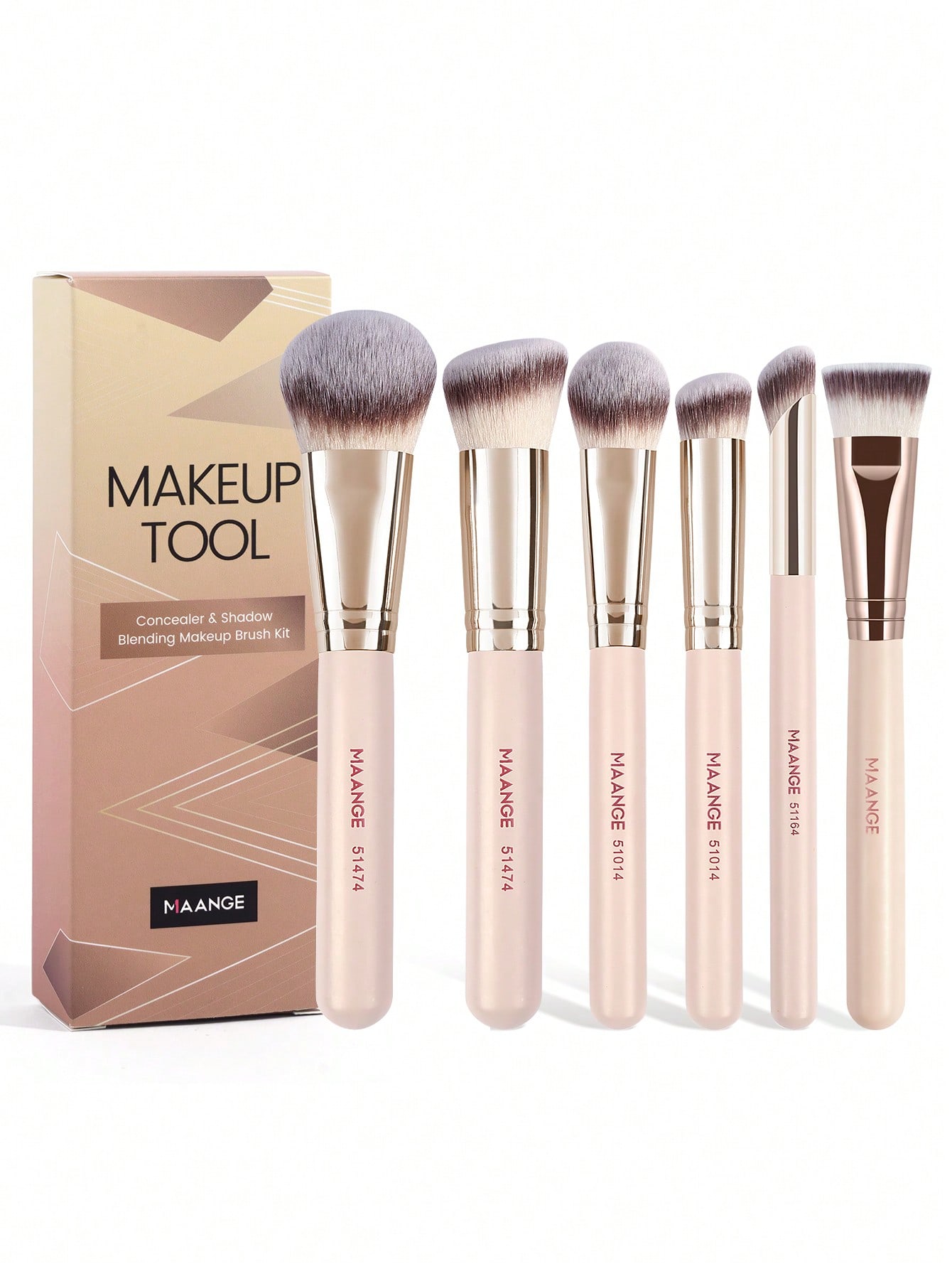 MAANGE 2/4/5pcs Professional M - Brush Bristle Set incelemesi ve fiyatı