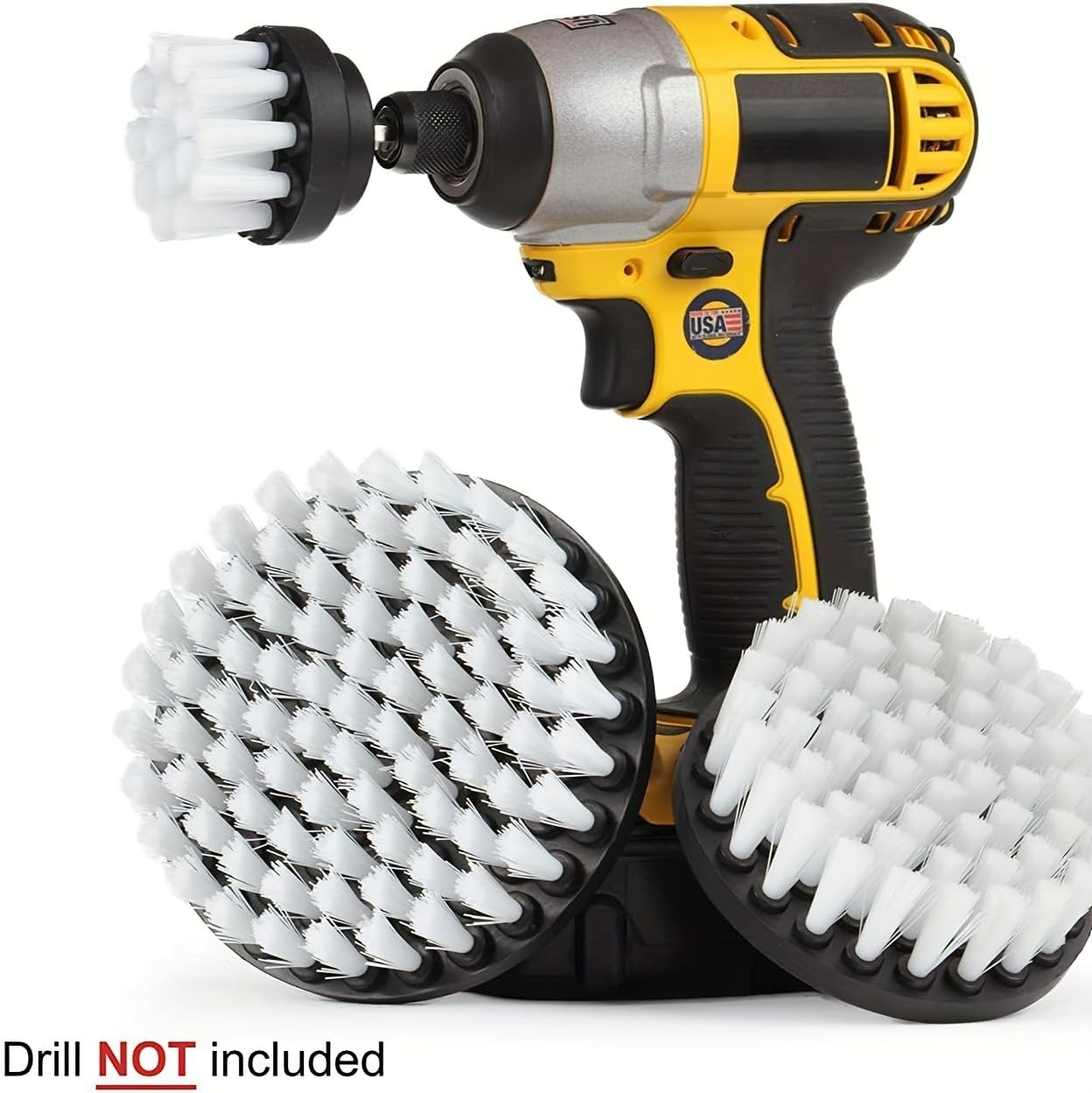 Drill Brush Set 3 Pack Soft Wh - Brush Bristle Set incelemesi ve fiyatı