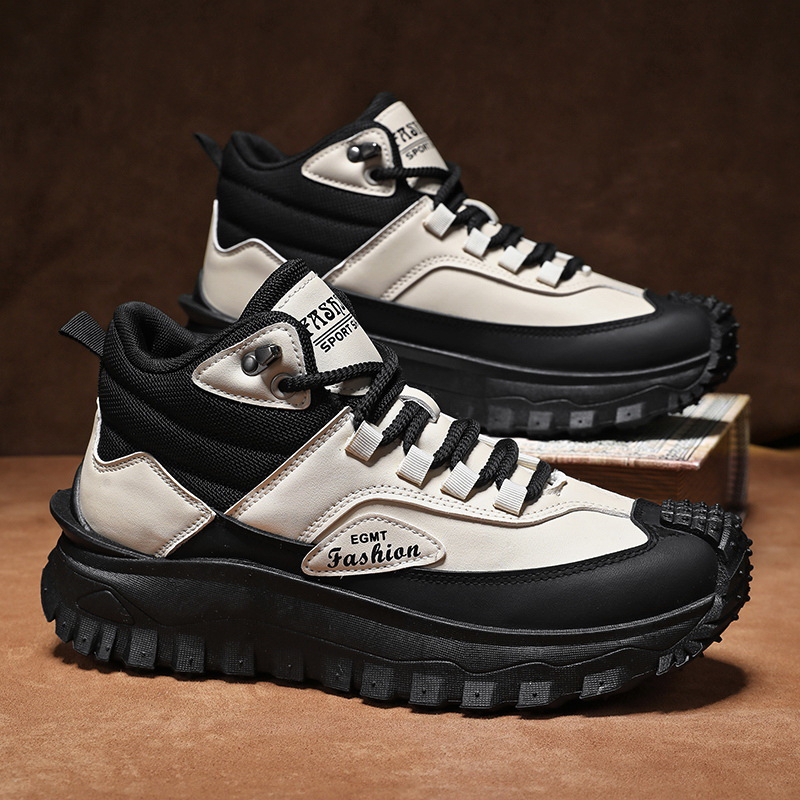 Men'S Black And White Mid Top  - Sneaker Zone incelemesi ve fiyatı