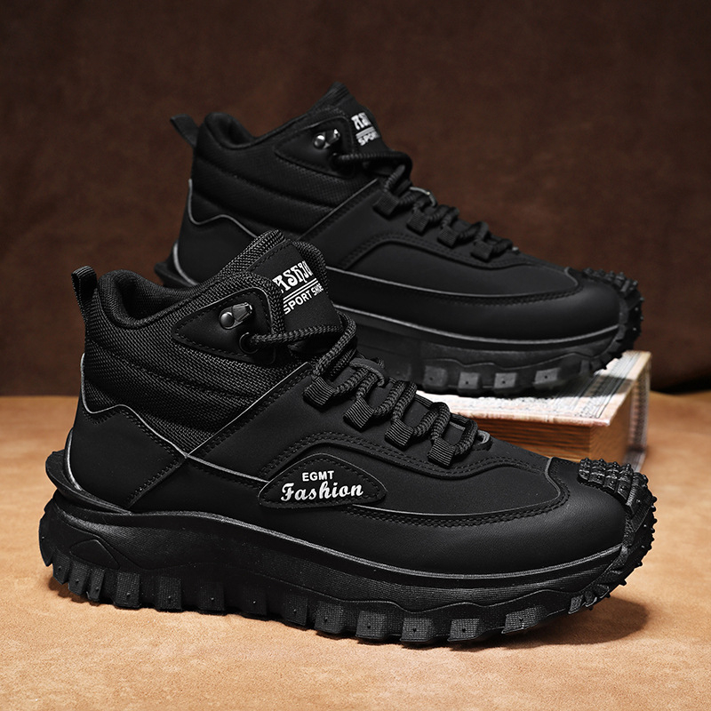Men'S Black And White Mid Top  - Sneaker Zone incelemesi ve fiyatı