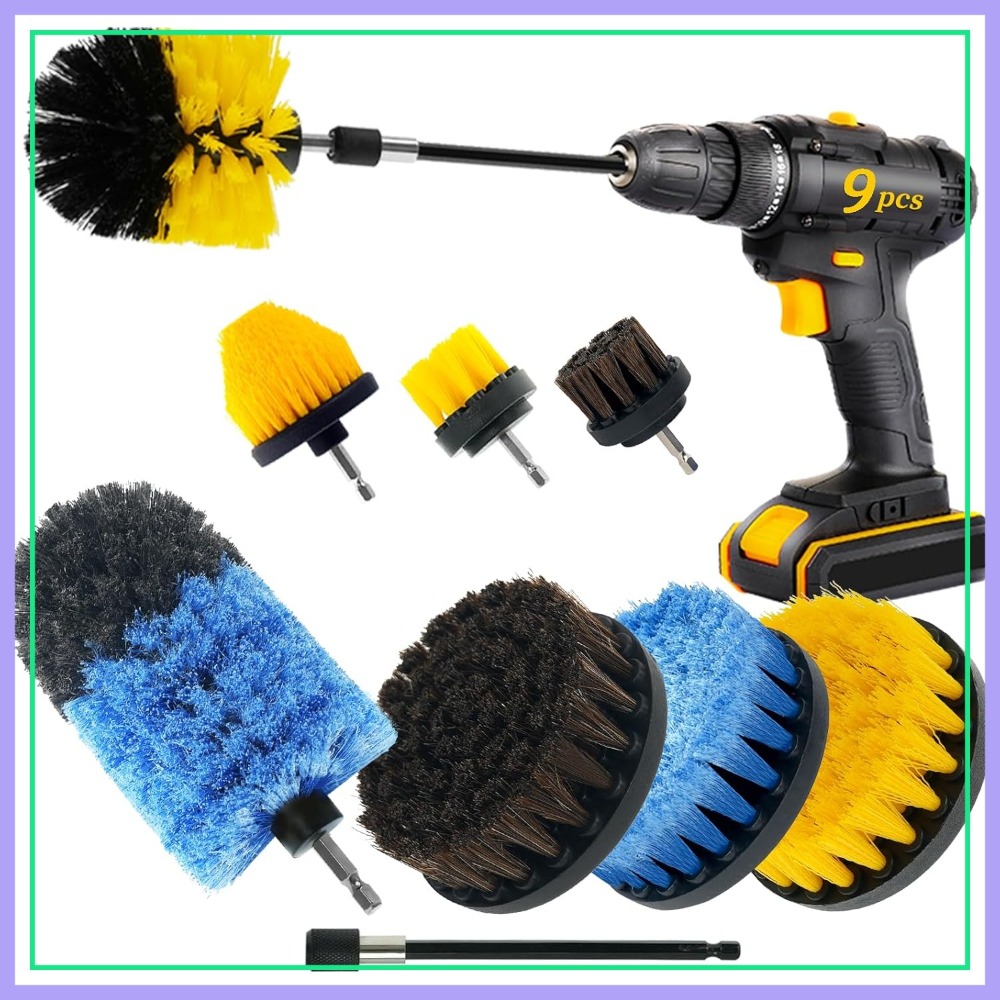 9 Pcs Drill Brush Attachments  - Brush Bristle Set incelemesi ve fiyatı
