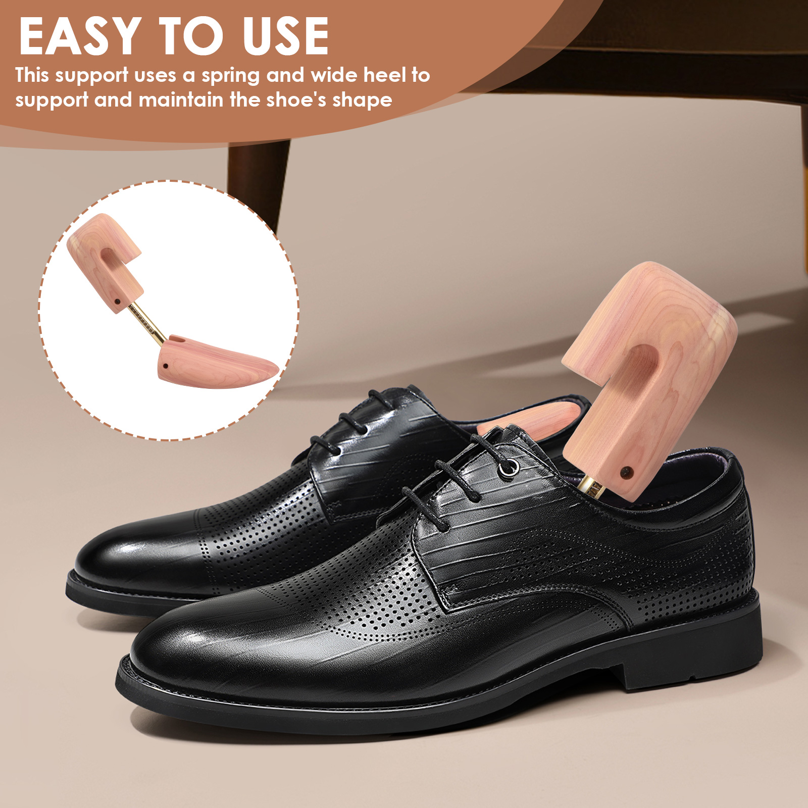 2Pcs Cedar Shoe Trees for Men  - Shoe Tree Cedar incelemesi ve fiyatı