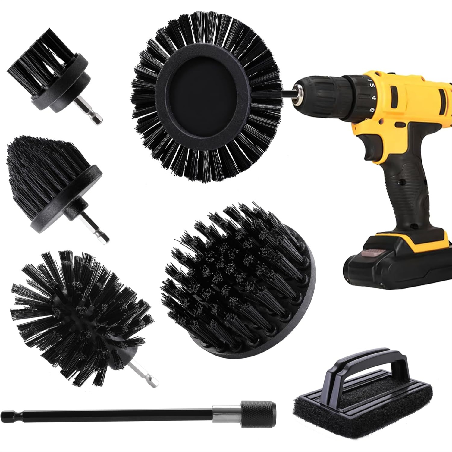 Drill Powered BBQ Grill Cleani - Brush Bristle Set incelemesi ve fiyatı