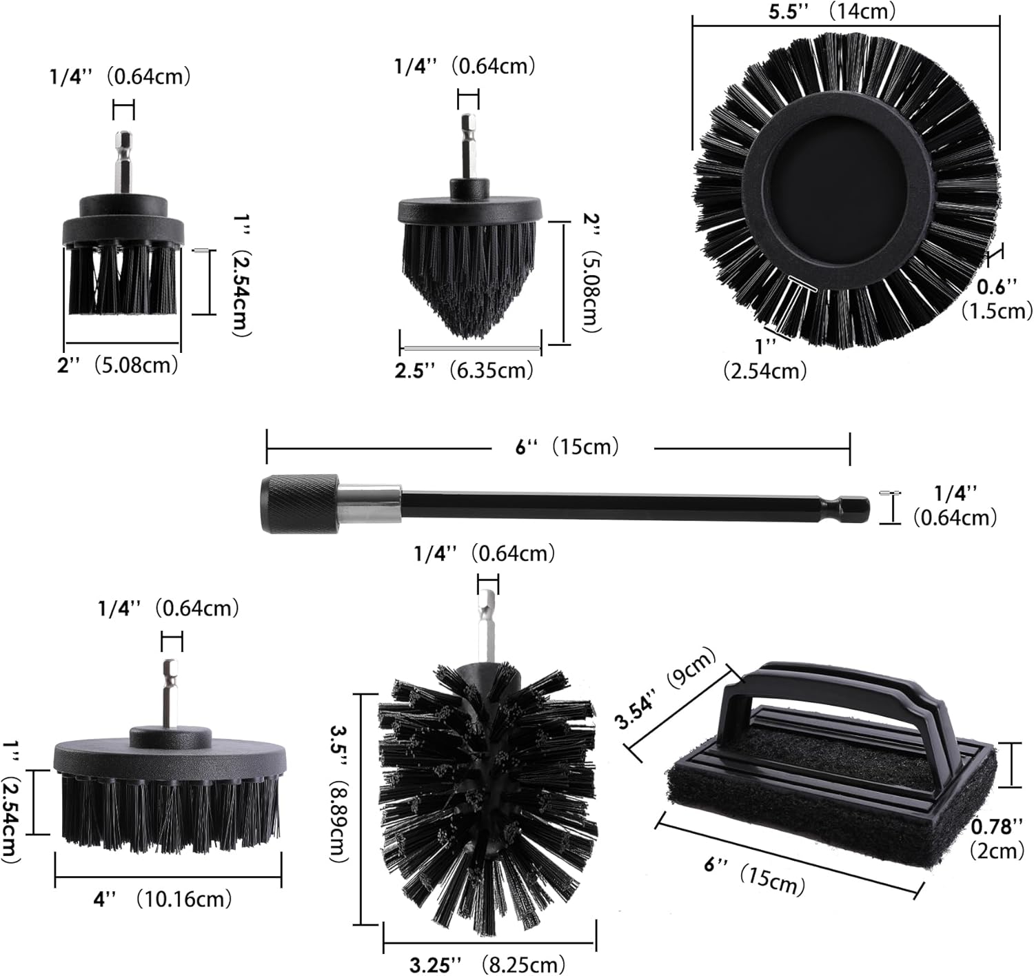 Drill Powered BBQ Grill Cleani - Brush Bristle Set incelemesi ve fiyatı