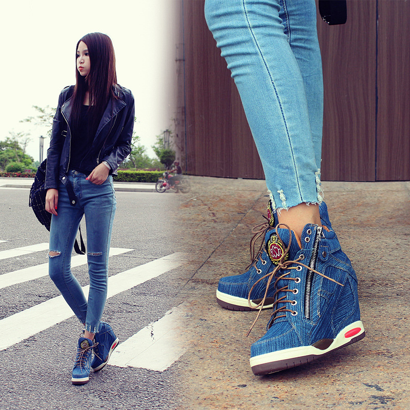 Big Size Women's Denim Wedges  - Sneaker Zone incelemesi ve fiyatı