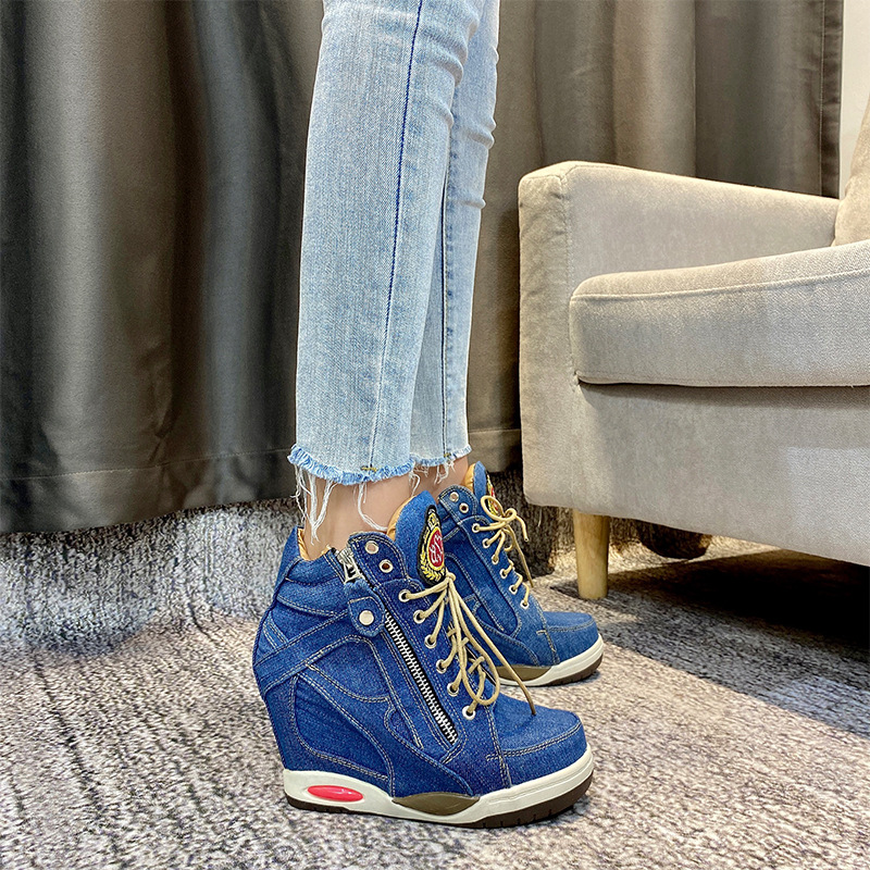 Big Size Women's Denim Wedges  - Sneaker Zone incelemesi ve fiyatı