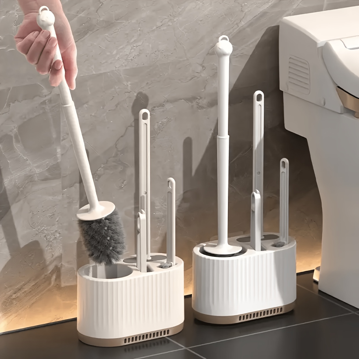 Set of 2 Toilet Brushes with H - Brush Bristle Set incelemesi ve fiyatı