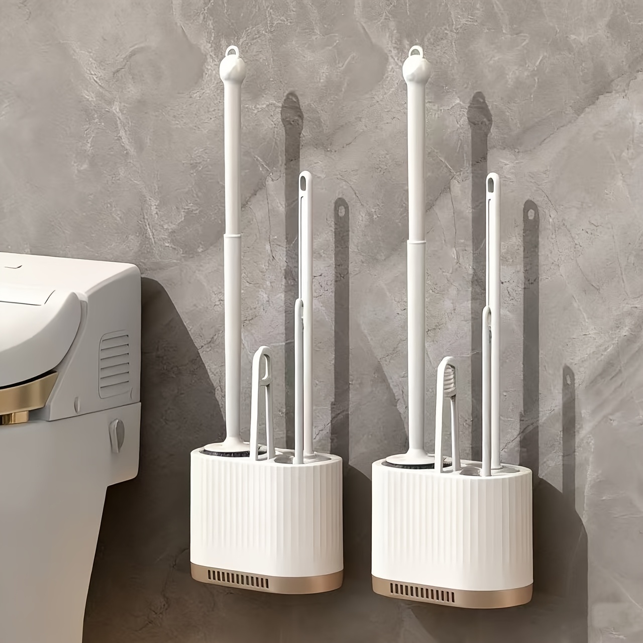 Set of 2 Toilet Brushes with H - Brush Bristle Set incelemesi ve fiyatı