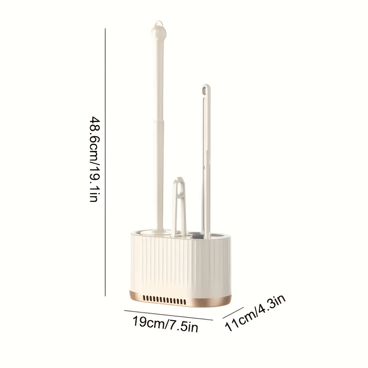 Set of 2 Toilet Brushes with H - Brush Bristle Set incelemesi ve fiyatı