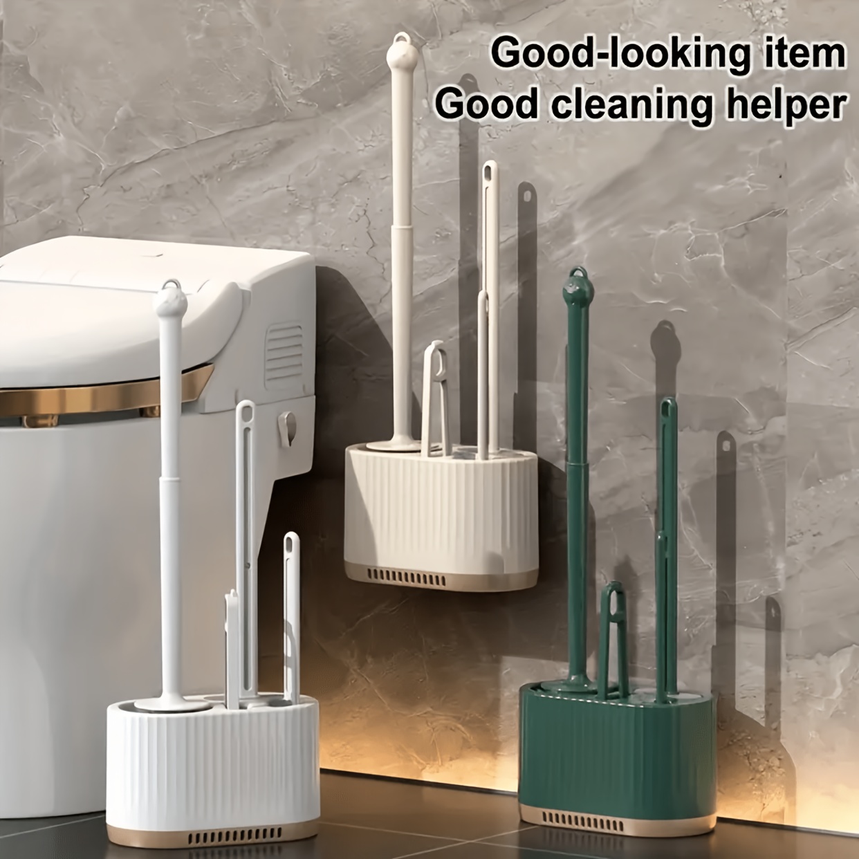 Set of 2 Toilet Brushes with H - Brush Bristle Set incelemesi ve fiyatı