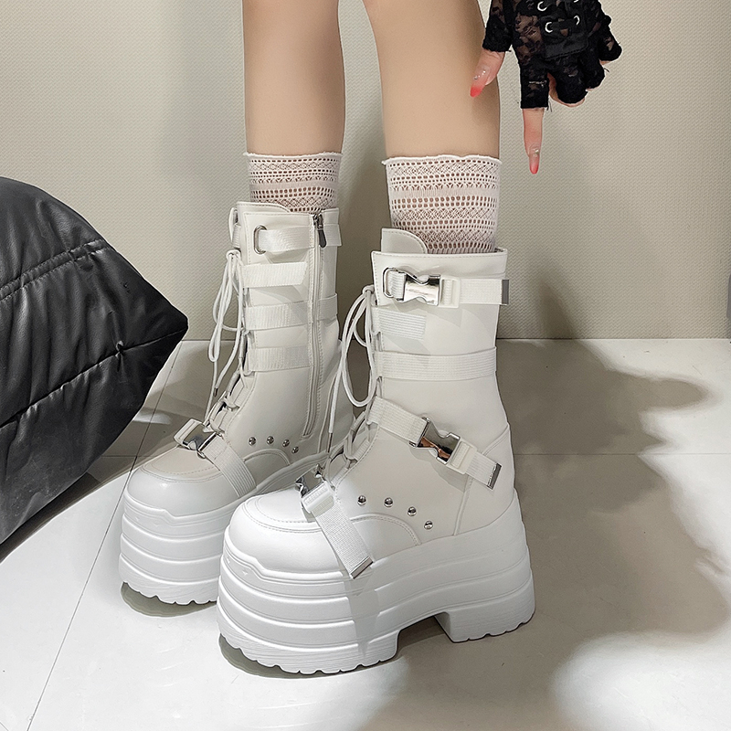 13.5CM,17CM Women Punk Boots A - Sneaker Zone incelemesi ve fiyatı