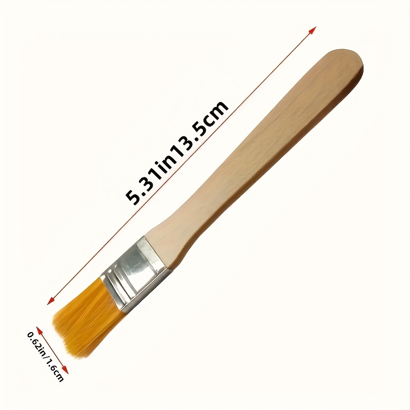 10Pcs Wooden Handle Nylon Bris - Brush Bristle Set incelemesi ve fiyatı