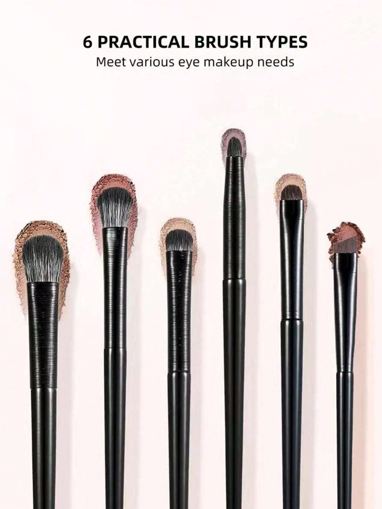 8pcs Champagne Gold Eyeshadow  - Brush Bristle Set incelemesi ve fiyatı