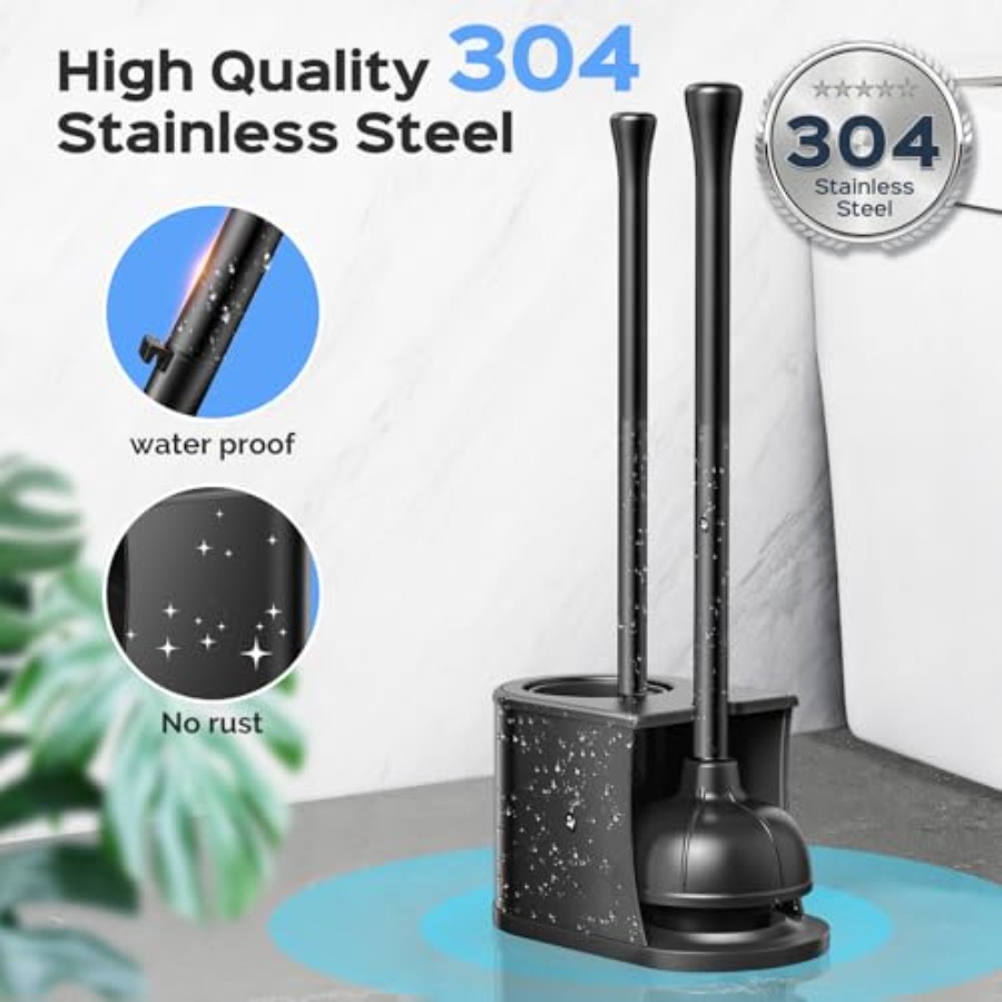 Toilet Plunger and Brush Set:  - Brush Bristle Set incelemesi ve fiyatı